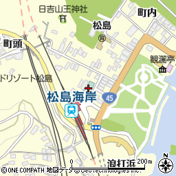 ホテル大松荘周辺の地図
