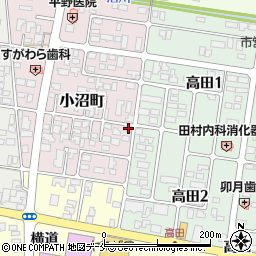 山形県寒河江市小沼町23-8周辺の地図