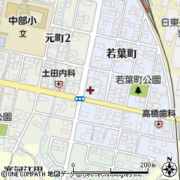 仁藤油店周辺の地図