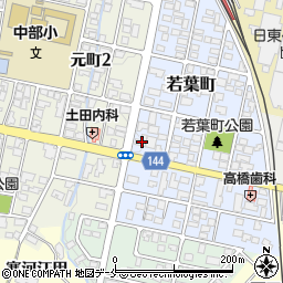 仁藤油店周辺の地図