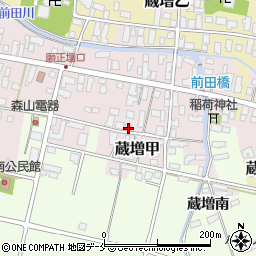 山形県天童市蔵増乙853周辺の地図