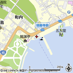 松島島巡り観光船企業組合中央営業所周辺の地図