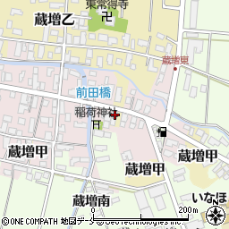 山形県天童市蔵増甲691周辺の地図