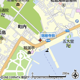 パンセ 松島店周辺の地図