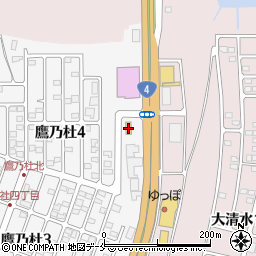 セブンイレブン富谷鷹乃杜４丁目店周辺の地図