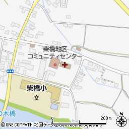 柴橋地区公民館周辺の地図