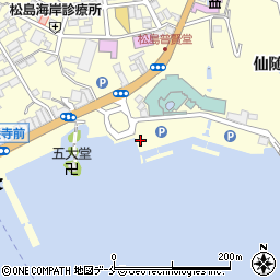 松島島巡り観光船企業組合　五大堂営業所周辺の地図