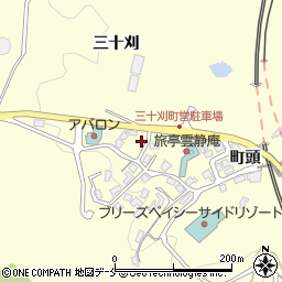 宮城県宮城郡松島町松島三十刈周辺の地図