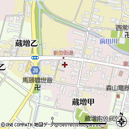 山形県天童市蔵増乙918-3周辺の地図