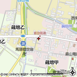 山形県天童市蔵増乙918-4周辺の地図