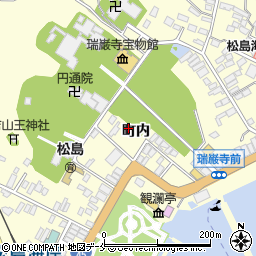 澤音伊藤造園株式会社　松島営業所周辺の地図