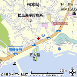日進堂　松島店周辺の地図