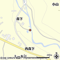 宮城県仙台市泉区福岡森下12周辺の地図