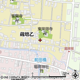 山形県天童市蔵増甲1133周辺の地図