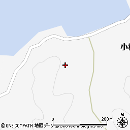 宮城県石巻市小積浜小積山周辺の地図
