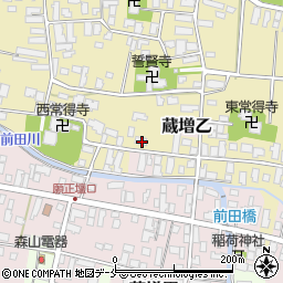 山形県天童市蔵増甲1093周辺の地図