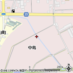 山形県寒河江市日田中島35-5周辺の地図