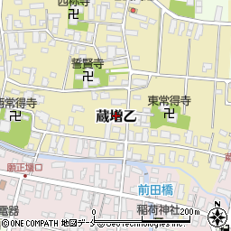 山形県天童市蔵増乙808-1周辺の地図