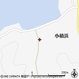 宮城県石巻市小積浜（小積）周辺の地図