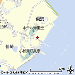 宮城県宮城郡松島町松島東浜12周辺の地図