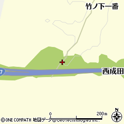 宮城県富谷市西成田竹ノ下二番周辺の地図