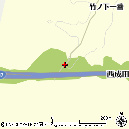 宮城県富谷市西成田（竹ノ下二番）周辺の地図