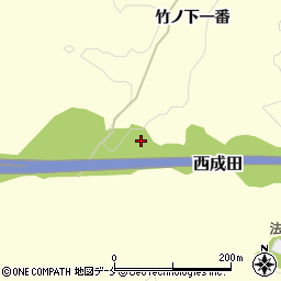 宮城県富谷市西成田竹ノ下一番周辺の地図