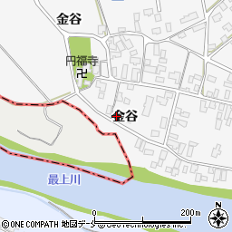 山形県寒河江市柴橋金谷1637-3周辺の地図