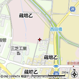 山形県天童市蔵増乙935周辺の地図