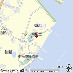 宮城県宮城郡松島町松島東浜周辺の地図