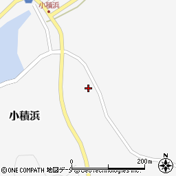 宮城県石巻市小積浜横スカ周辺の地図