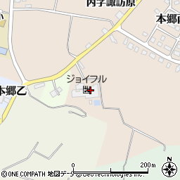 株式会社ジョイフル　山形工場周辺の地図
