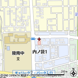 陵南調剤薬局周辺の地図