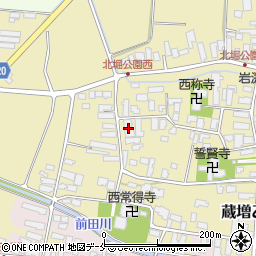 山形県天童市蔵増甲1039周辺の地図