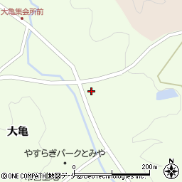 宮城県富谷市大亀滑理川一番周辺の地図