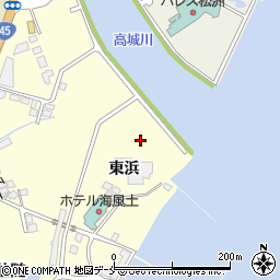宮城県宮城郡松島町松島東浜2周辺の地図
