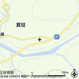 山形県西村山郡大江町貫見44周辺の地図