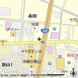 ガスト寒河江店周辺の地図
