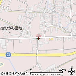 日田周辺の地図