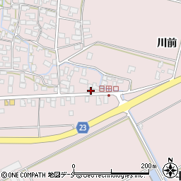 山形県寒河江市日田579周辺の地図