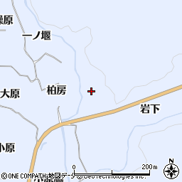 宮城県仙台市泉区朴沢岩下周辺の地図