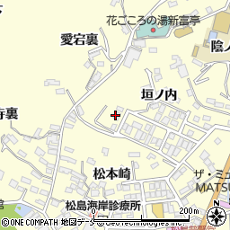 松島観光写真株式会社　本社周辺の地図