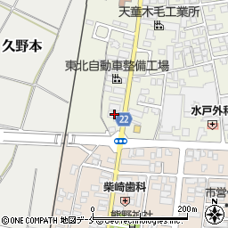 鈴木金物店・天童ロックセンター周辺の地図