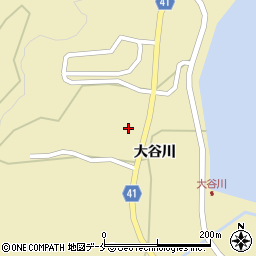宮城県石巻市大谷川浜周辺の地図