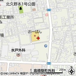 株式会社おーばん　久野本店周辺の地図