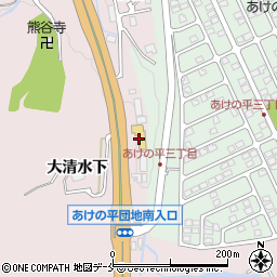 宮城トヨタ自動車カローラ富谷周辺の地図