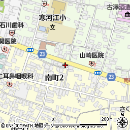 栄光塾寒河江教室周辺の地図