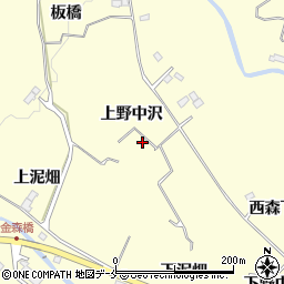 宮城県仙台市泉区福岡（上野中沢）周辺の地図