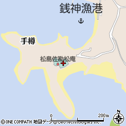 松島佐勘松庵周辺の地図