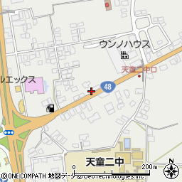 山形県天童市久野本1259周辺の地図